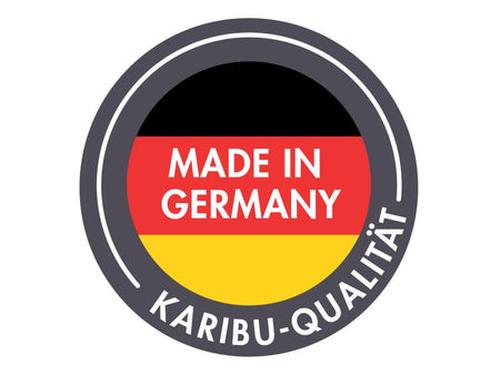 Karibu Fasssauna Asymmetrisch 3, inkl. 9 kW Bioofen externe Steuerung