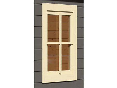 Karibu Fenster für 28 mm weiß Dreh- / Kippfenster