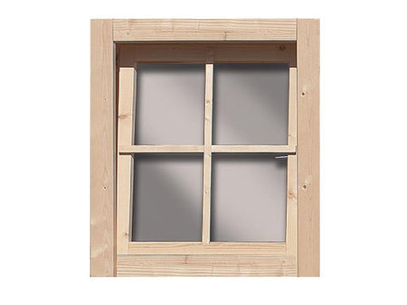 Karibu Fenster für 38 mm natur Dreh- / Kippfenster
