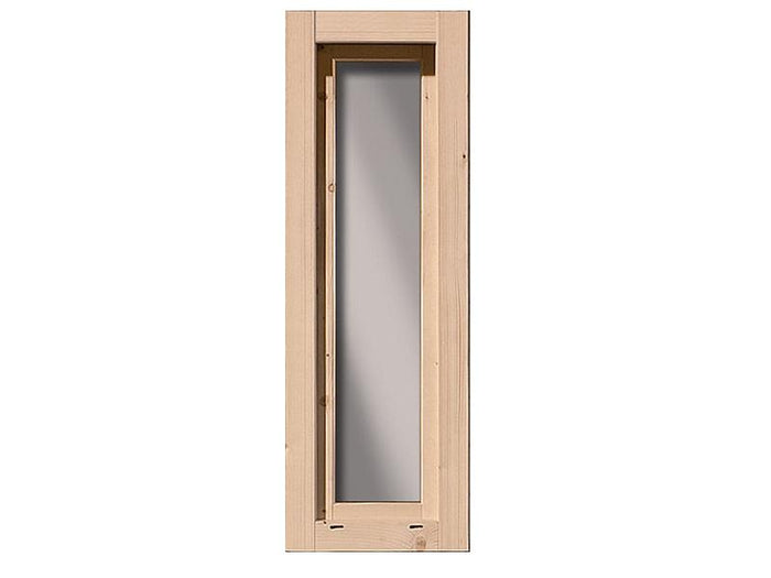 Karibu Fenster länglich groß 28 mm naturbelassen