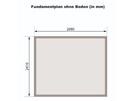 Karibu Gartenhaus Askola 5 terragrau 19 mm