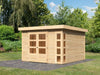 Karibu Gartenhaus Kerko 6 natur 19 mm