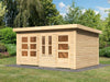 Karibu Gartenhaus Schönbuch 2 38 mm 2-Raum-Haus