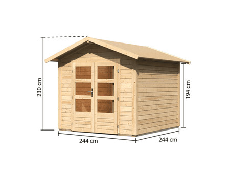 Karibu Gartenhaus Talkau 4