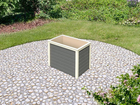 Karibu Hochbeet 0 terragrau 19 mm