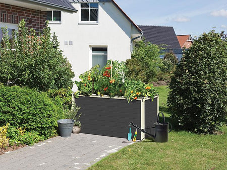 Karibu Hochbeet 1 terragrau 19 mm
