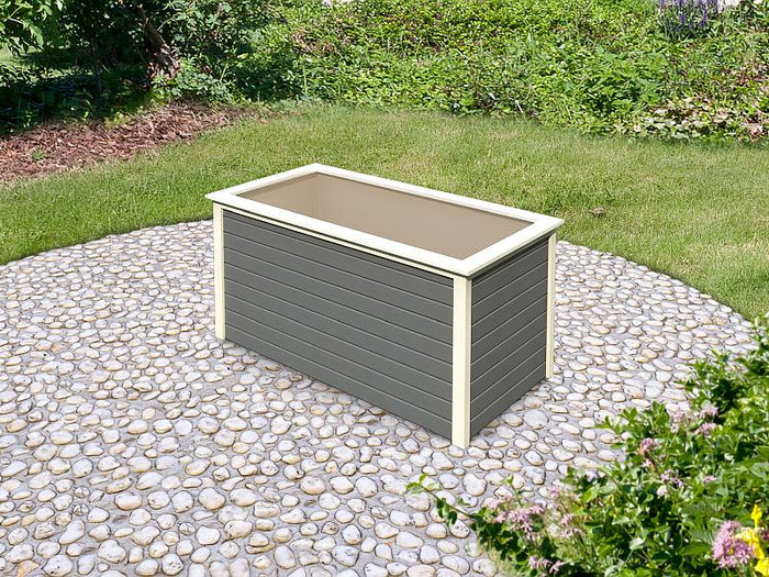 Karibu Hochbeet 2 terragrau 19 mm