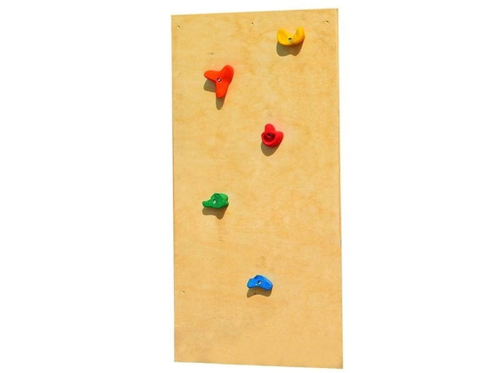 Karibu Kletterwand Classic mit 5 Handgriffen