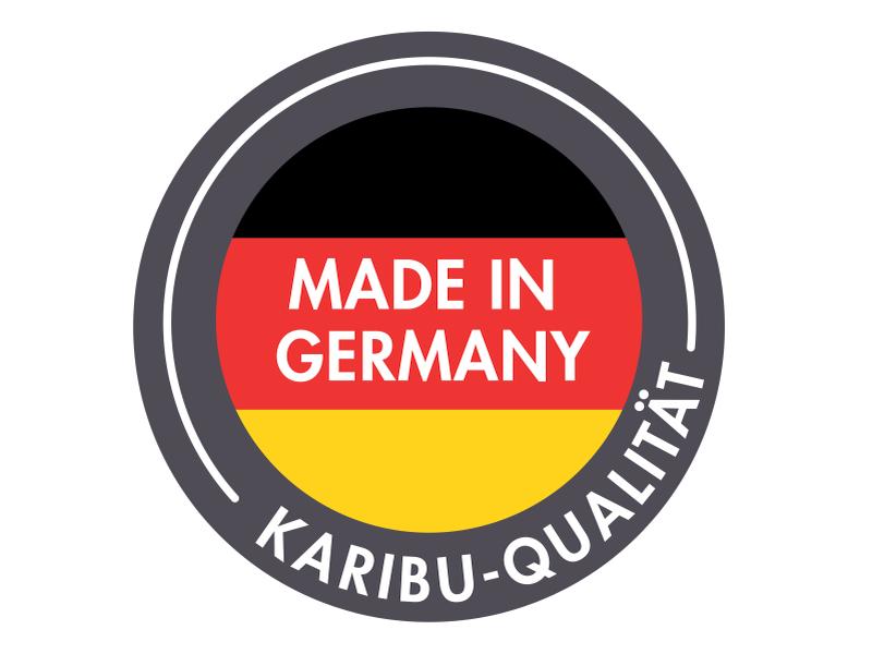 Karibu Metallgerätehaus Osten 1,5 anthrazit