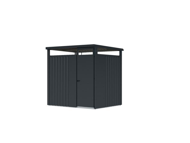 Karibu Metallgerätehaus Osten 1,5 anthrazit