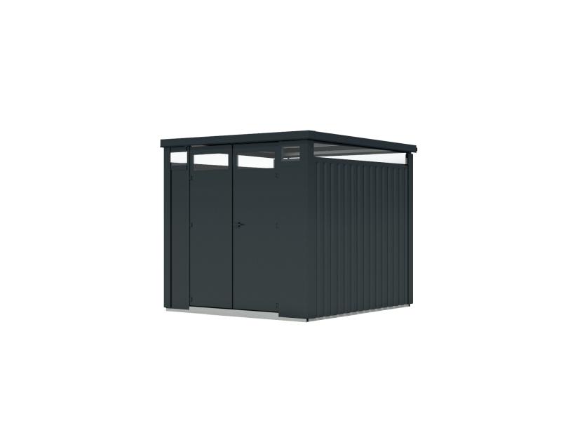 Karibu Metallgerätehaus Osten 2, anthrazit