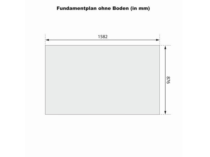 Karibu Mülltonnenbox, natur,  für 2 Tonnen inkl. Hochbeet