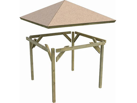 Karibu Pavillon-Carport Kirn 1 kdi