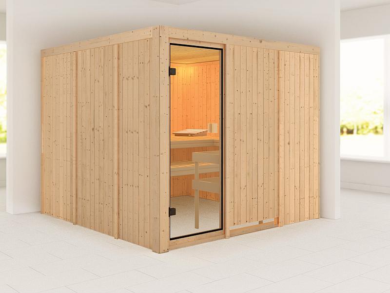 Karibu Sauna Arvika 68 mm
