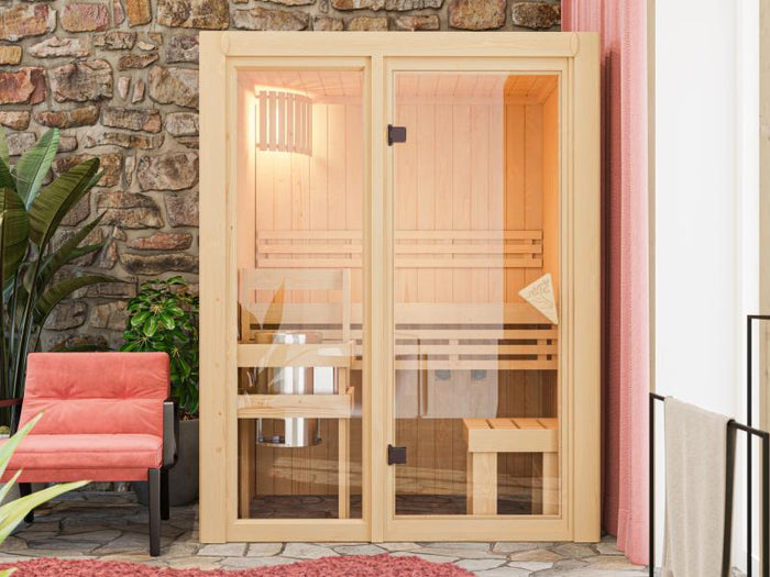 Karibu Sauna Avari 1 - ohne Ofen - ohne Dachkranz