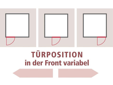 Karibu Sauna Gobin inkl. 9-kW-Bioofen mit externer Steuerung, mit Dachkranz, mit moderner Saunatür