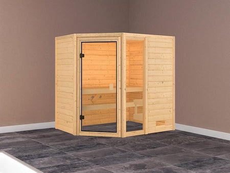 Karibu Sauna Jada 38 mm