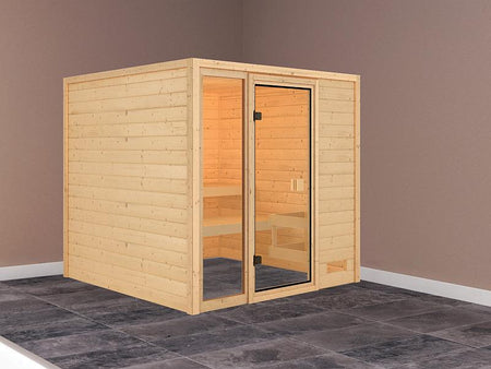 Karibu Sauna Jutta 38 mm