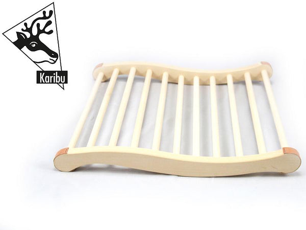 Karibu Sauna Rückenlehne ergonomisch