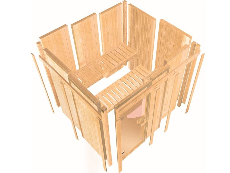 Karibu Sauna Tromsö 68 mm