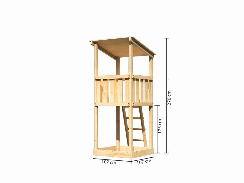 Karibu Spielturm Anna