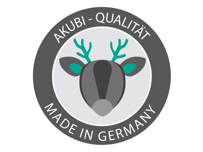 Karibu Spielturm Lotti natur- Anbauplattform- Doppelschaukel- Rutsche blau