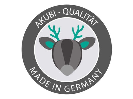 Karibu Spielturm Lotti natur mit Anbauplattform und Rutsche blau
