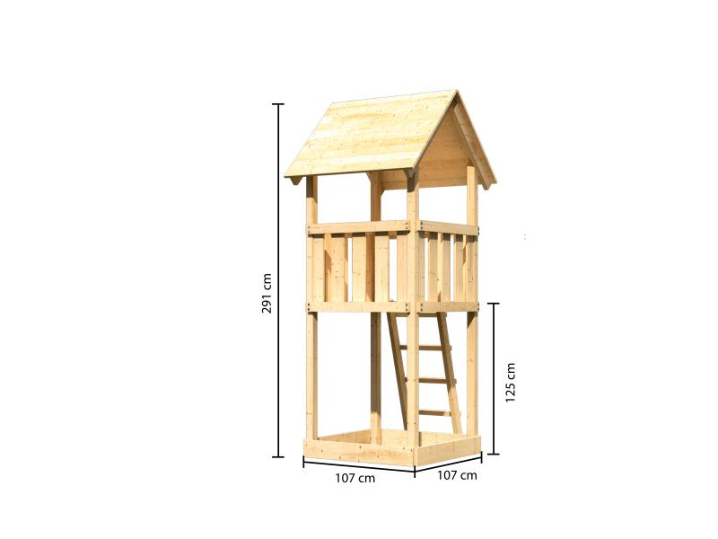 Karibu Spielturm Lotti