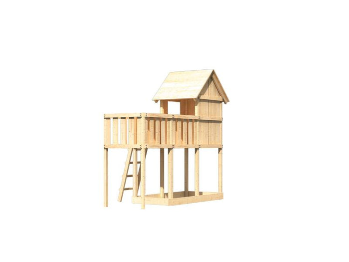 Karibu Stelzenhaus Frieda + Anbauplattform