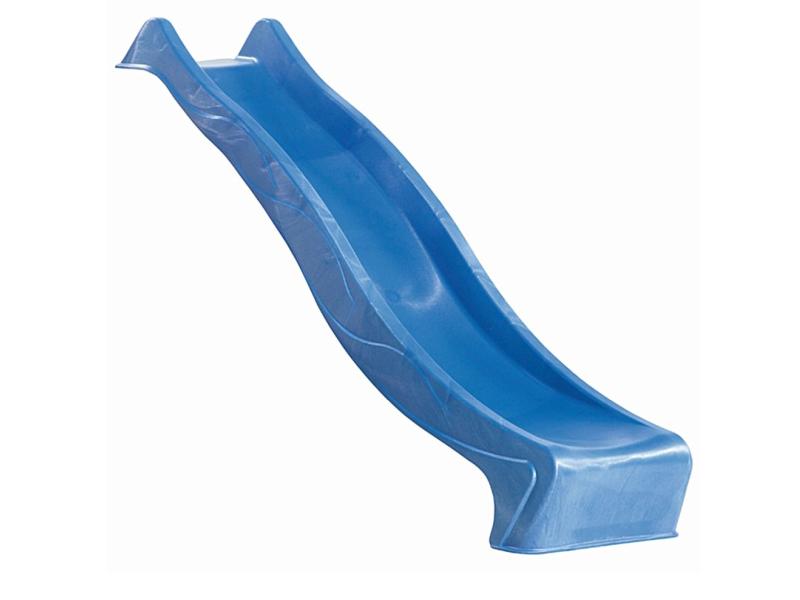 Karibu Stelzenhaus Frieda + Rutsche blau + Anbauplattform