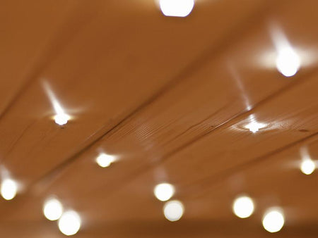 Karibu Sternenhimmel Farblichtanwendung LED