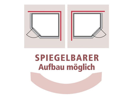 Lilja - Karibu Sauna Plug & Play ohne Ofen - mit Dachkranz - Klarglas Ganzglastür