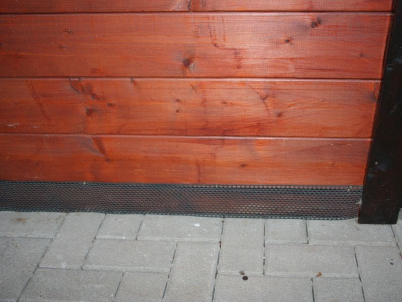 Lüftungsgitter für Unterleger 500 cm 3 Stück