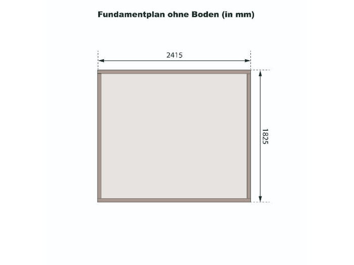 Osb smart choice Gartenhaus Stegen 3 natur