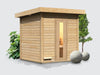 Osb smart choice Saunahaus Hella 2  38 mm - ohne Ofen - inkl. Dacheindeckung und Fußboden