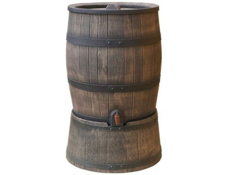 Regenfass inkl. Regensammler 120 Liter