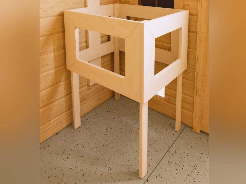 Tanami - Karibu Sauna ohne Ofen - ohne Dachkranz -
