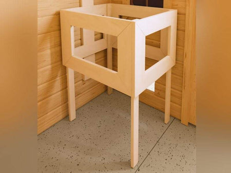 Tanami - Karibu Sauna ohne Ofen - ohne Dachkranz -