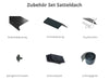 Zubehör Set für Karibu Gartenhaus Lagor 1 38 mm 2-Raum-Haus