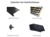 Zubehör Set für Karibu Gartenhaus Wandlitz 2 terragrau 19 mm