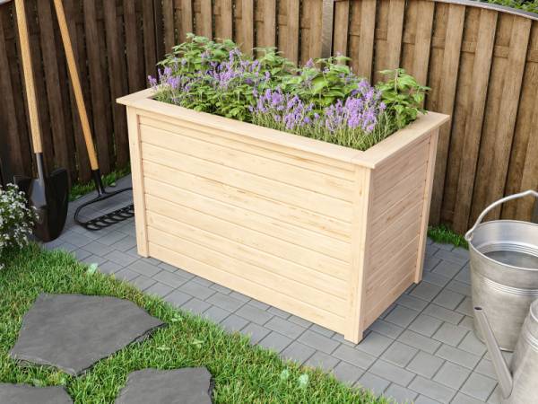 Karibu Hochbeet 1 naturbelassen 19 mm Karibu Hochbeet 1 naturbelassen 19 mm