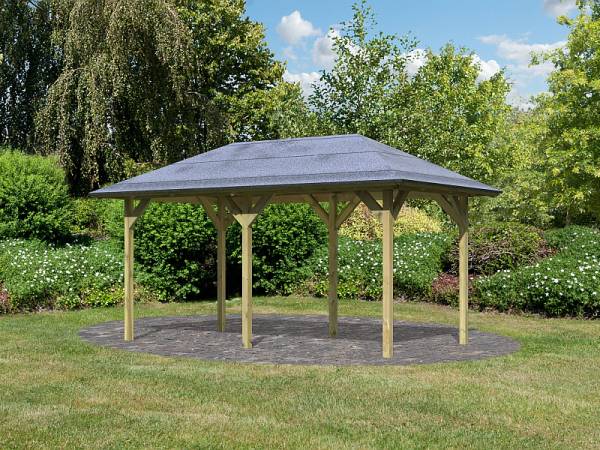 Karibu 4-Eck Pavillon Eco Lillehammer 2 Karibu 4-Eck Pavillon Eco Lillehammer 2