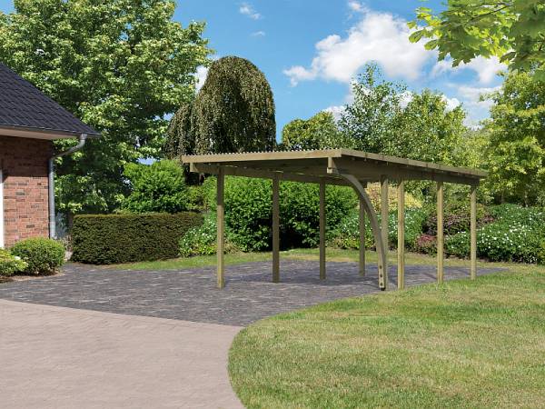 Karibu Einzelcarport ECO 2 Variante B kdi Karibu Einzelcarport ECO 2 Variante B kdi