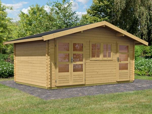 Karibu Woodfeeling Gartenhaus Lagor 2 40 mm 2-Raum-Haus Karibu Woodfeeling Gartenhaus Lagor 2 40 mm 2-Raum-Haus