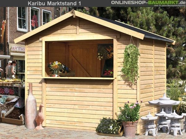 Karibu Verkaufshaus / Marktstand 19 mm Gr. 1 Karibu Verkaufshaus / Marktstand 19 mm Gr. 1