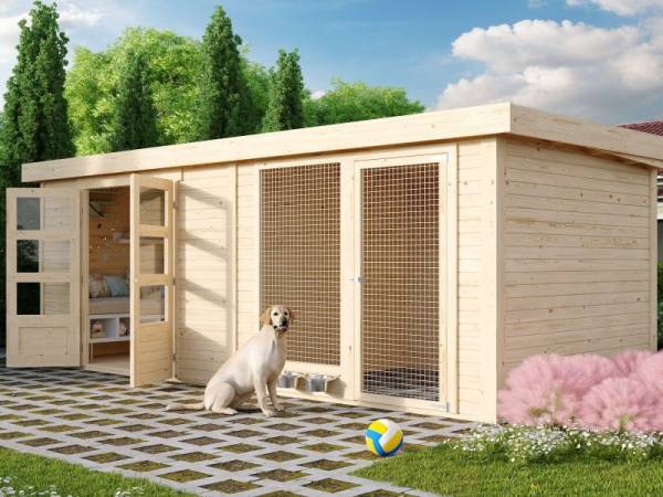 Karibu Hundehütte Benny 19 mm Karibu Hundehütte Benny 19 mm